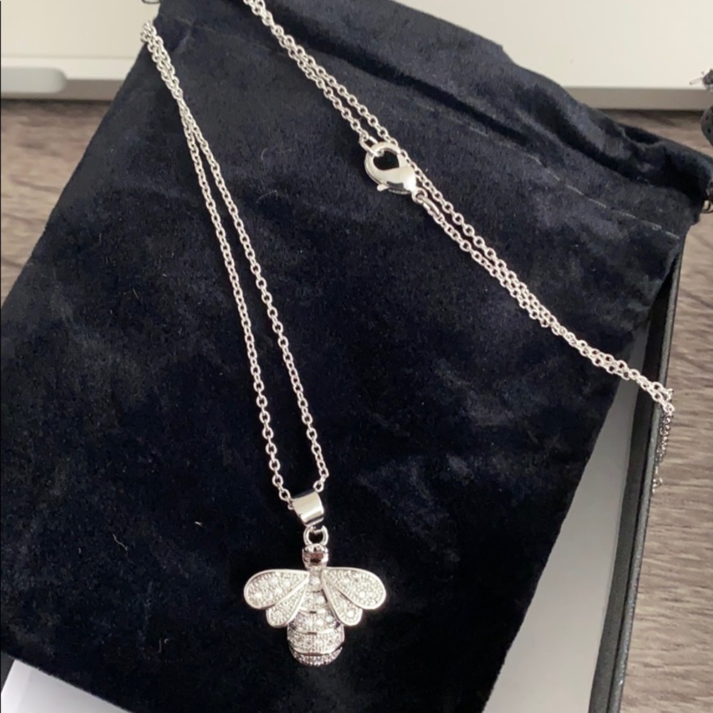 Bee Pendant Necklace - Picture 2 of 7